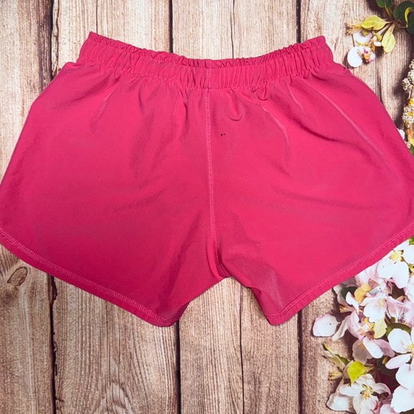 Varsity Bright Fuchsia Pink Athletic Cheer Shorts - Picture 3 of 4